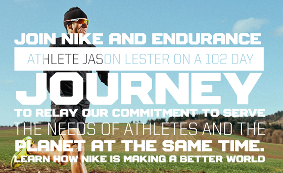 Ultra endurance athlete Jason Lester