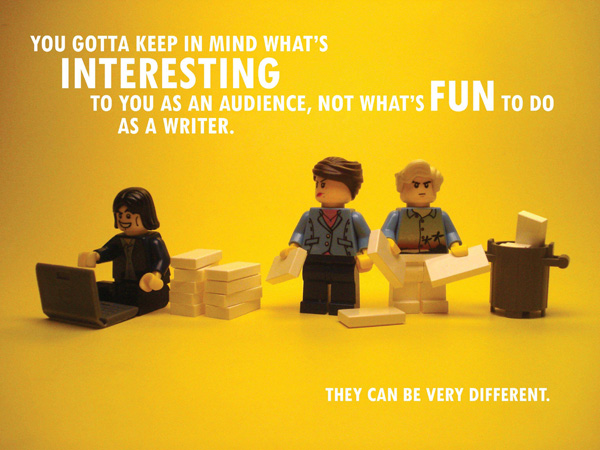 Pixars rules of storytelling with lego2