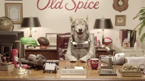 old spice announced mr wolfdog12