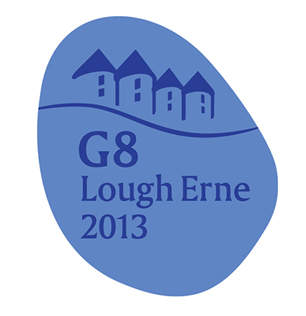 g8 lough erne 2013 logo 1 2013年八國集團（G8）峰會Logo