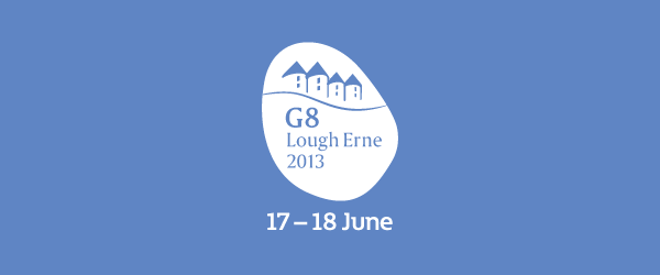 g8 lough erne 2013 logo 3 2013年八國集團（G8）峰會Logo
