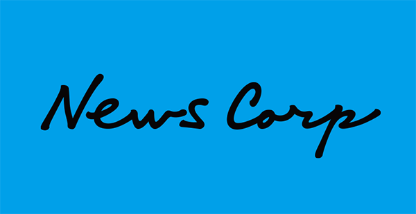 news corp publicing new logo 4 默多克字跡：新聞集團分拆後的出版業務集團新LOGO