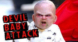 [Oh,Shiiiiiiiit] 驚嚇指數百分百的惡魔寶寶～電影公司利用病毒影片免費大打廣告！！！