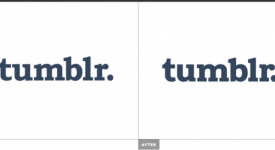 著名部落格平台tumblr換Logo囉～你有發現嗎？