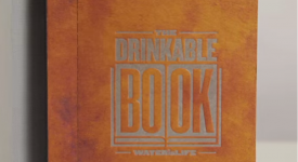 “一本书”能拯救数百万人的性命？！一睹公益组织”Water is Life”出版的“滤水之书”！