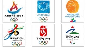 olympics bid logos and official emblems