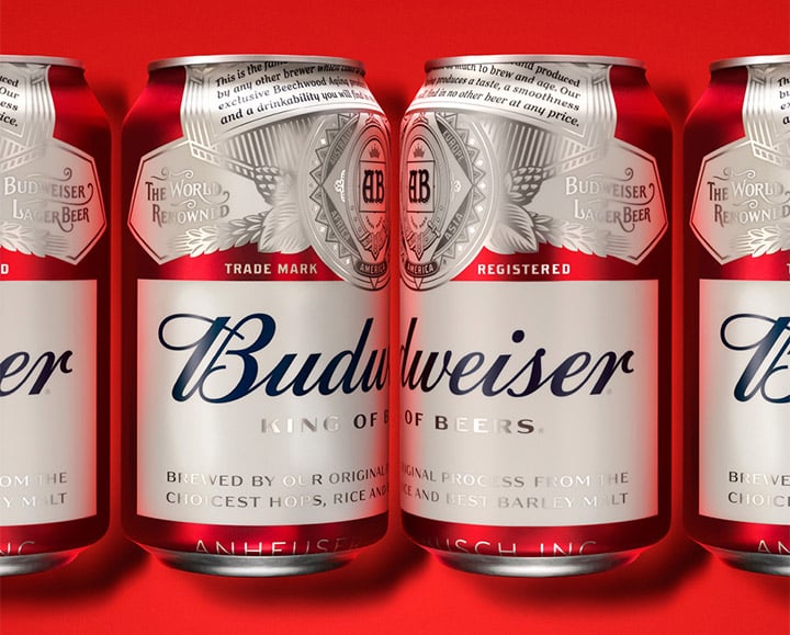 百威啤酒（Budweiser）啟用扁平化新標識_08