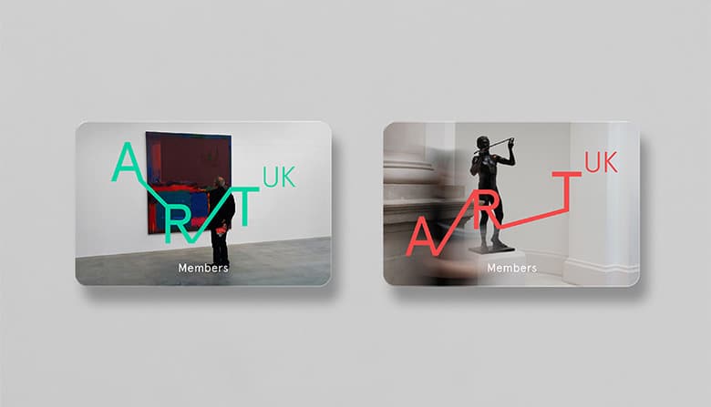 英國全新的文化計畫“Art UK”形像標識設計