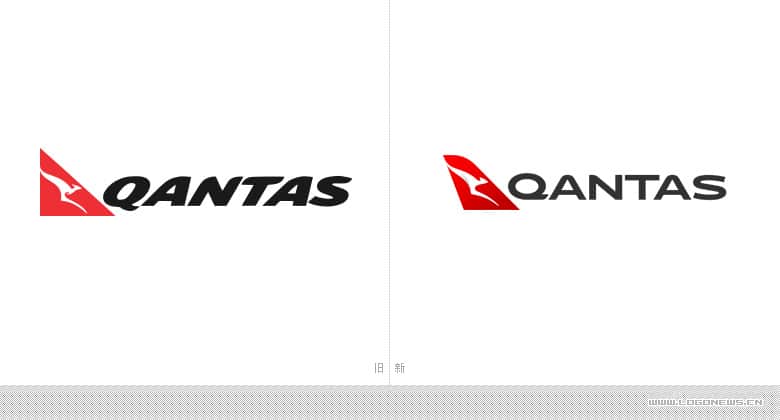 澳洲航空（Qantas）推出全新品牌LOGO_02