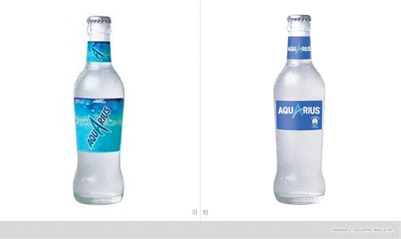 可口可樂運動飲料Aquarius（水動樂）重新設計LOGO和包裝