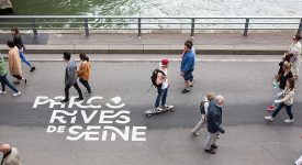 2017坎城國際創意節設計獎：巴黎塞納河畔步道品牌設計