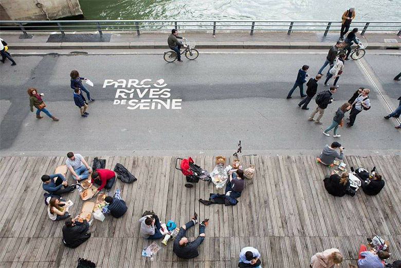 2017坎城國際創意節設計獎：巴黎塞納河畔步道品牌設計