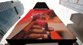 coca cola billboard time square