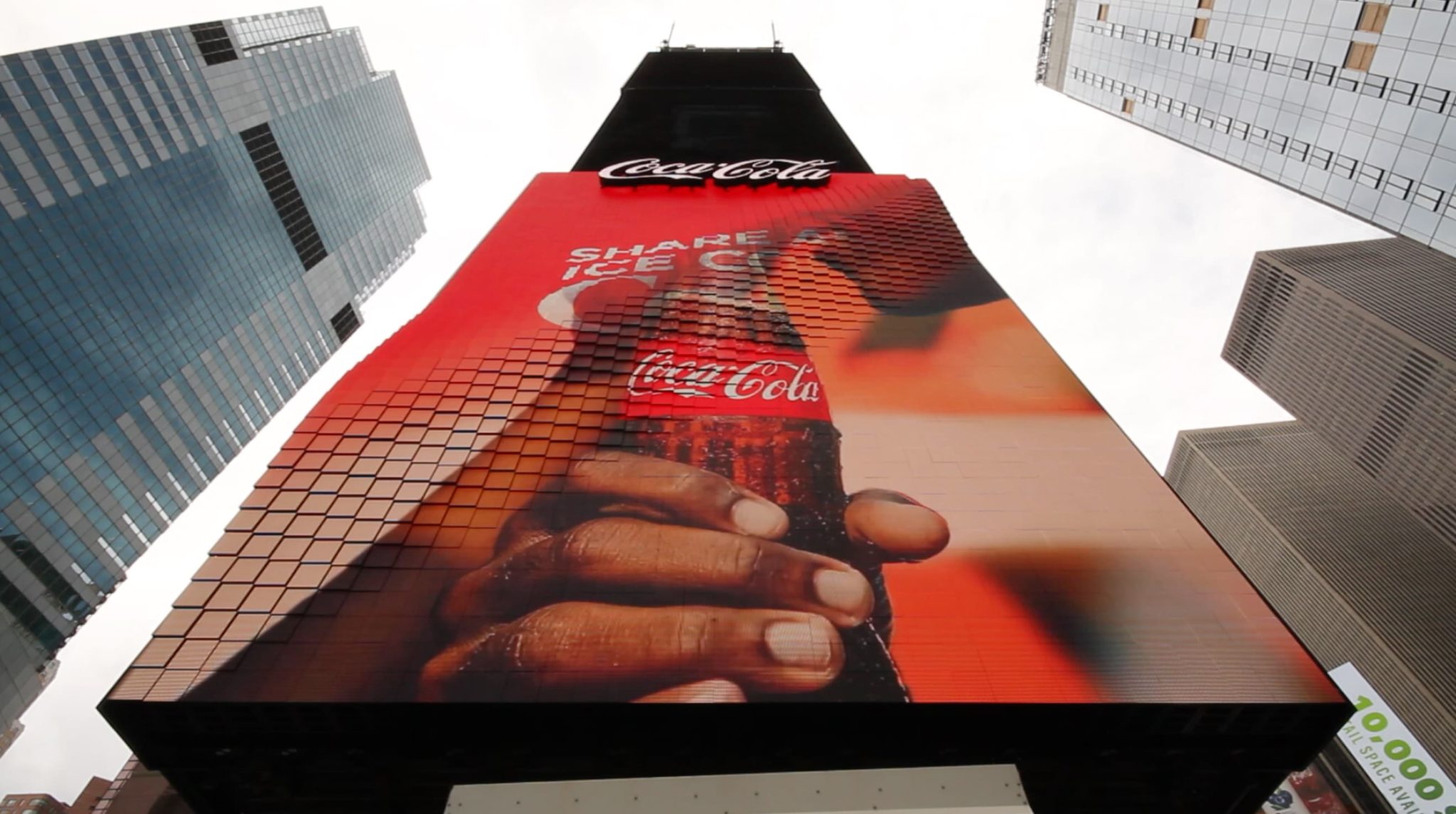 coca cola billboard time square