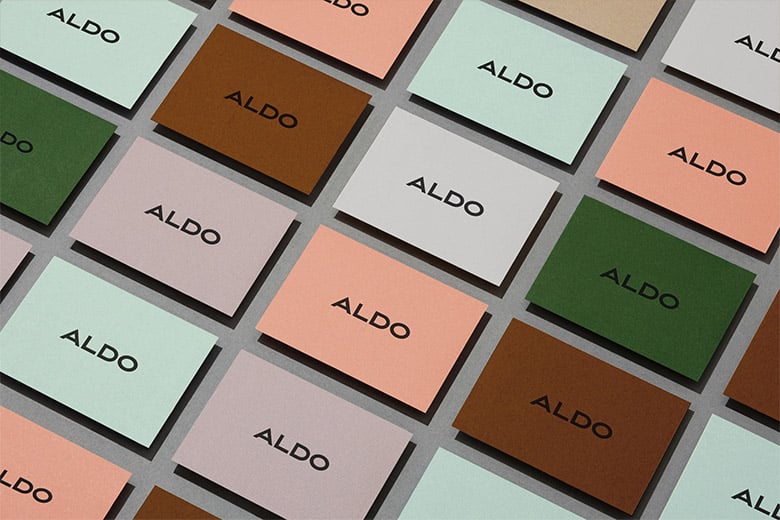 知名女鞋品牌Aldo迈向高端品牌定位，调整优化品牌LOGO