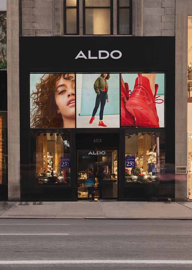知名女鞋品牌Aldo迈向高端品牌定位，调整优化品牌LOGO
