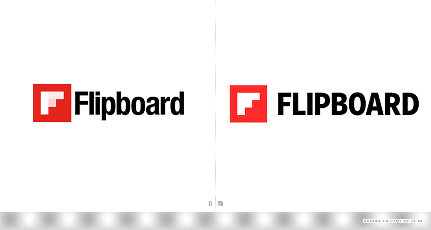 社群新聞雜誌Flipboard（紅板報）啟用新LOGO