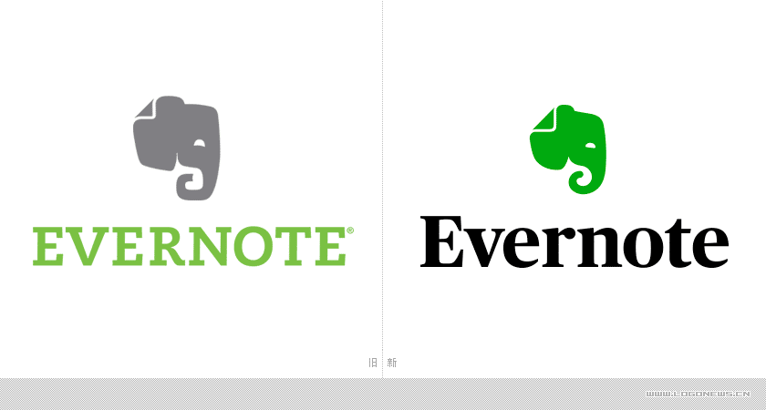 全新出发！2.2亿人在用的Evernote更换新LOGO