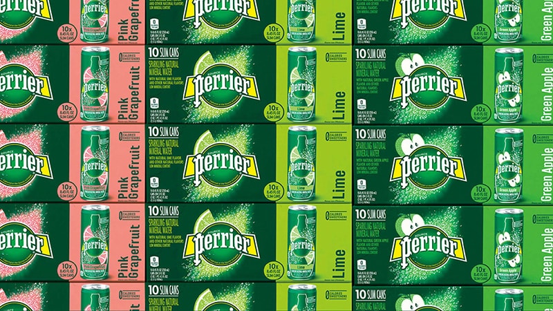 饮品| 标志性法国汽水品牌Perrier更新品牌形象