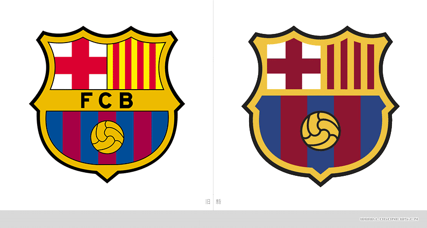 巴塞隆納足球俱樂部啟用新LOGO，將在下賽季開始使用