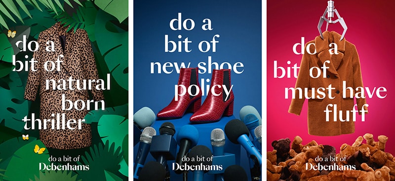 零售| 英国德本汉姆Debenhams百货新logo，唤醒愉快的购物体验