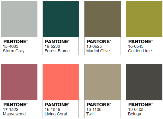 色彩 PANTONE發布2019流行色為珊瑚色