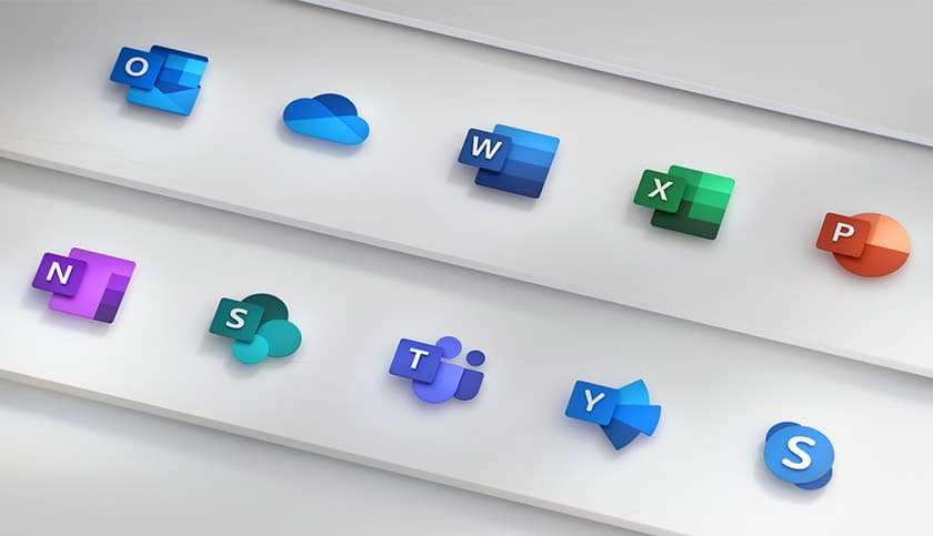 進入雲端時代！ 微軟Office 5年來首次更新產品LOGO 8
