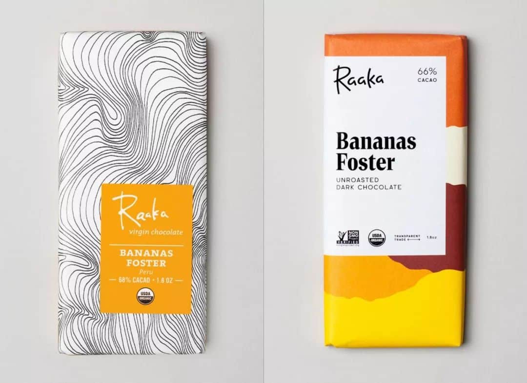 食品 食品巧克力品牌Raaka推出新logo 5
