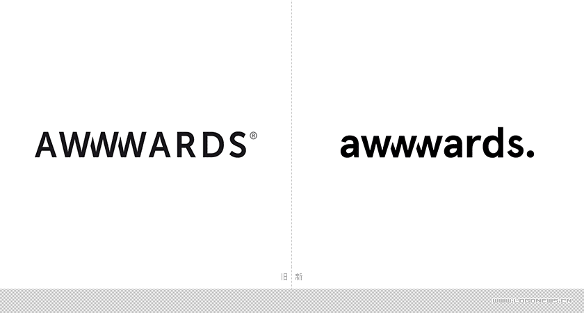 網頁設計界的奧斯卡Awwwards 啟用新LOGO