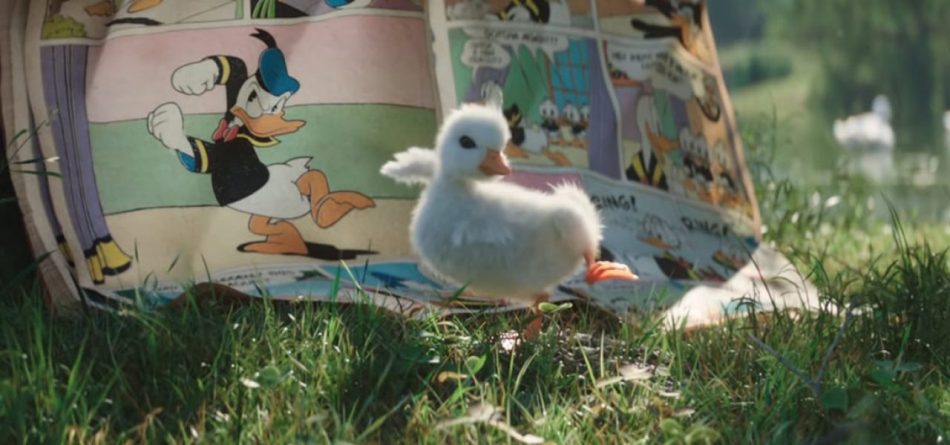 disneyland paris warms hearts adorable ad little duck