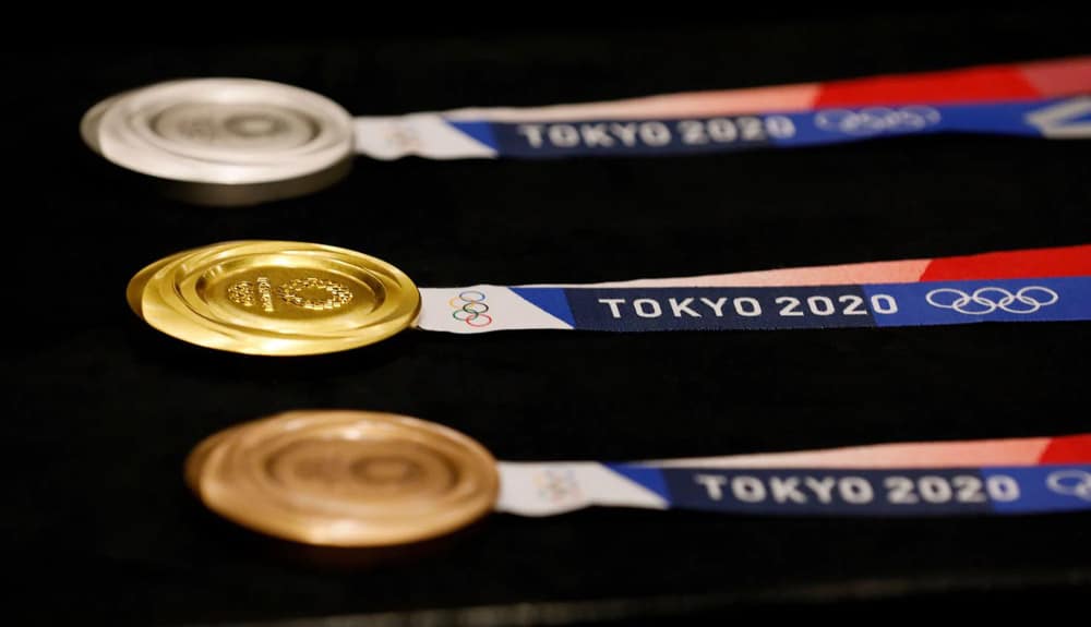 東京奧運會獎牌亮相，由8萬噸廢品打造（附歷屆獎牌欣賞）