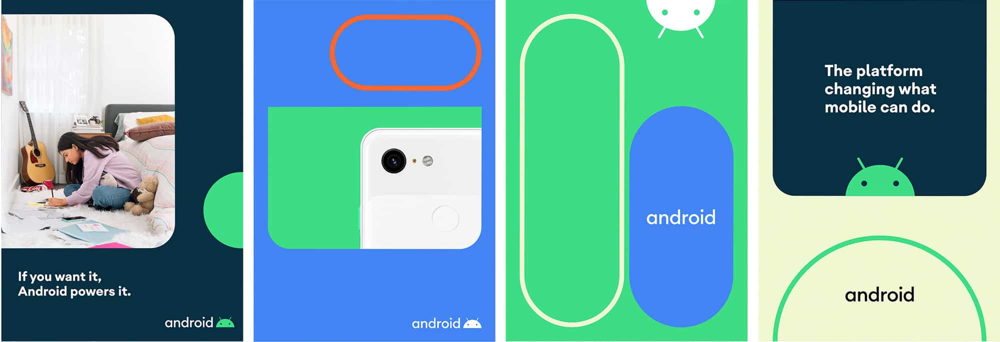 New Logo and Identity for Android by Huge 10