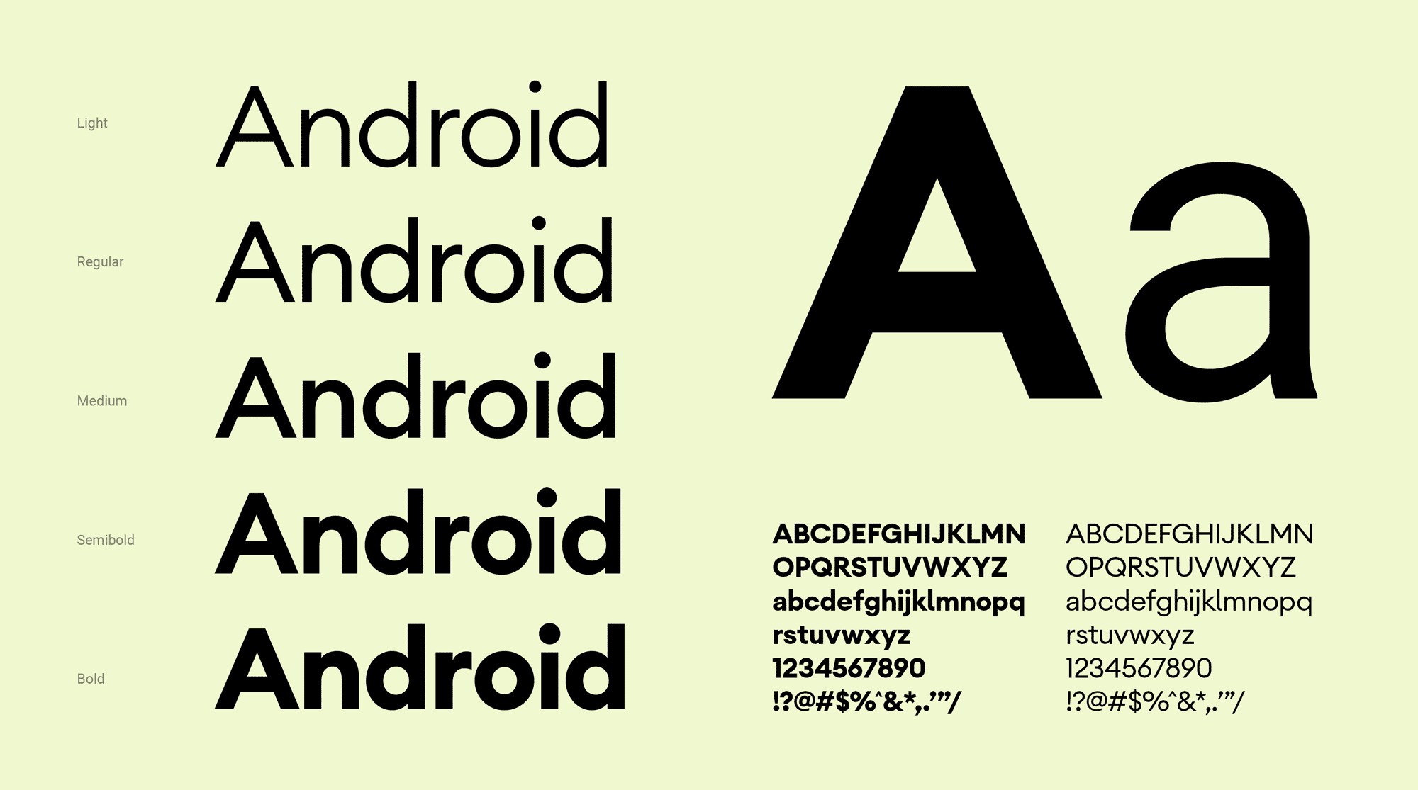 New Logo and Identity for Android by Huge 7