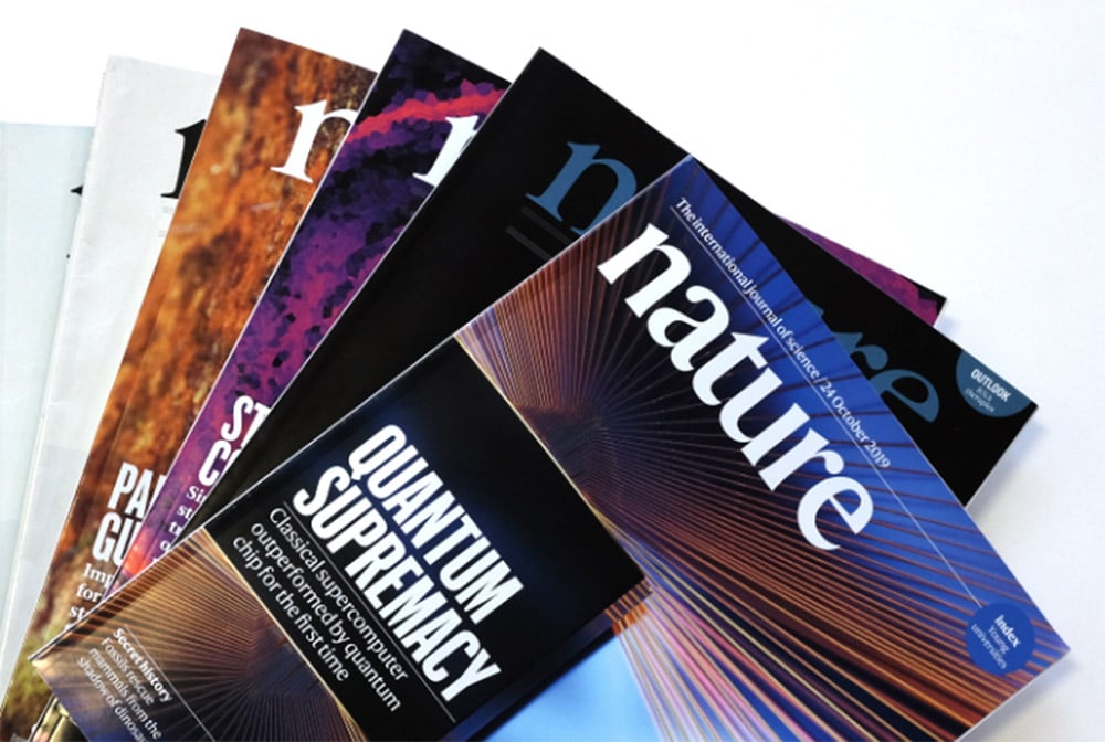 《自然》雜誌更換新LOGO新字體，以適應數位時代 11