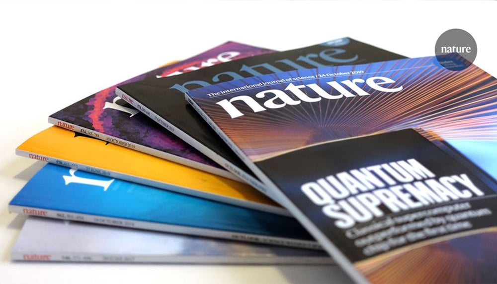 《自然》雜誌更換新LOGO新字體，以適應數位時代 12