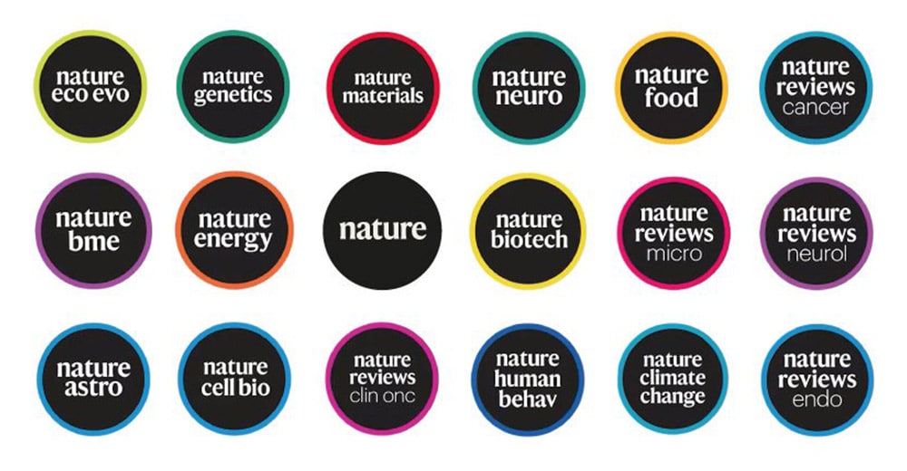 《自然》雜誌更換新LOGO新字體，以適應數位時代 6