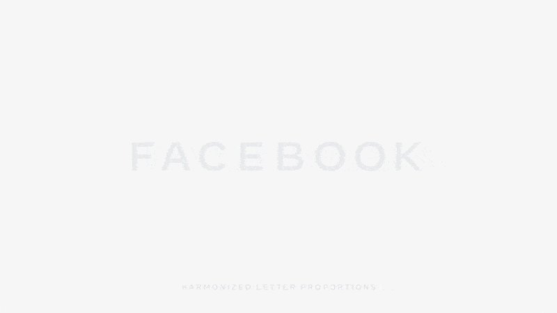 全大寫無襯線，Facebook公司啟用新LOGO 附品牌字體包 5