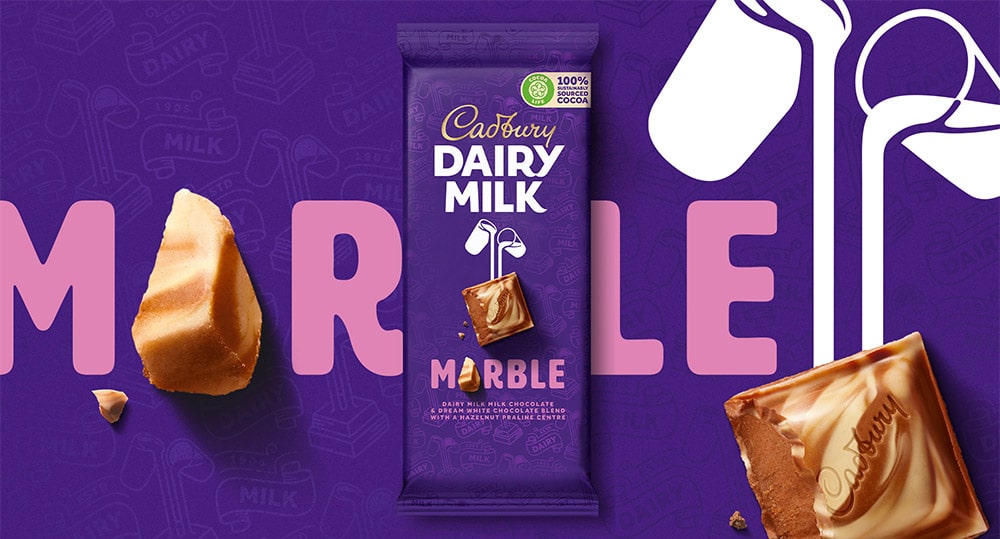 吉百利 Cadbury 新LOGO設計:50年首次品牌視覺升級的3大改變 | 品牌癮-法博思品牌顧問