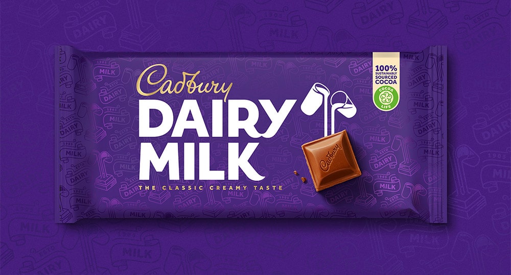 全球知名巧克力品牌吉百利（Cadbury）啟用新LOGO 12