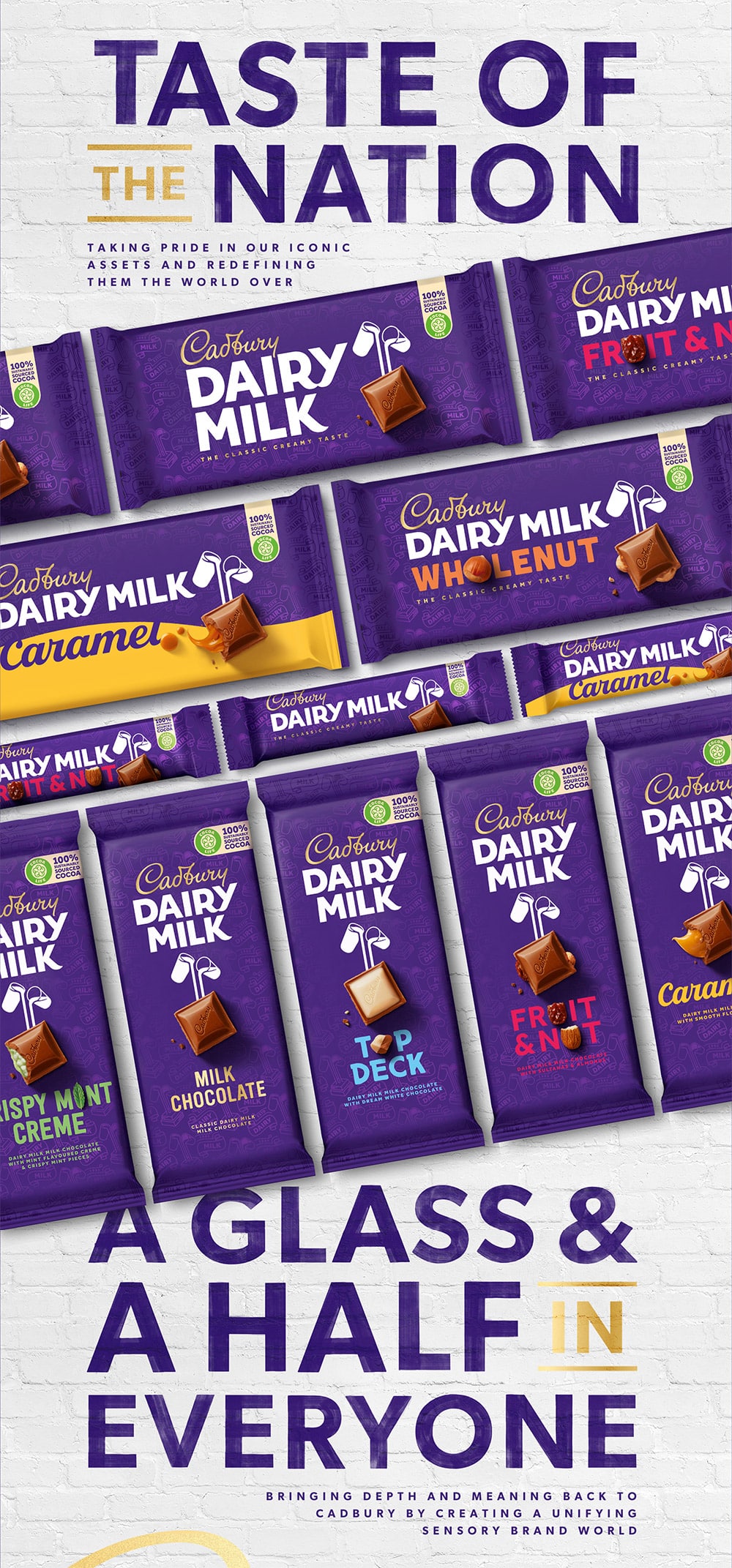 全球知名巧克力品牌吉百利（Cadbury）啟用新LOGO 15