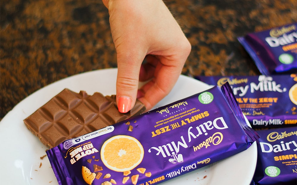 全球知名巧克力品牌吉百利（Cadbury）啟用新LOGO
