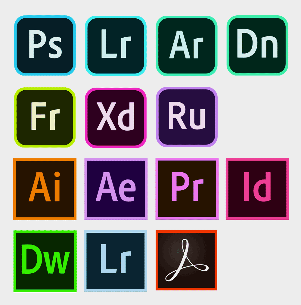 Adobe 旗下產品Ps、Ai、Ae..全部換新標！ 色彩變得更統一 6