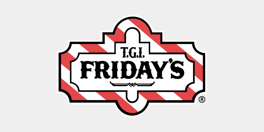 知名休閒餐飲連鎖餐廳「星期五餐廳（TGI Fridays）」更換新LOGO 2