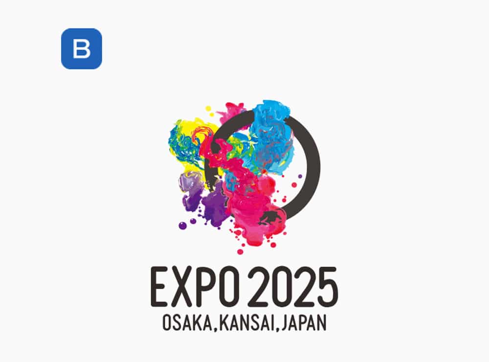2025年大阪世博會五款LOGO設計方案亮相，民眾可參與最終投票 4