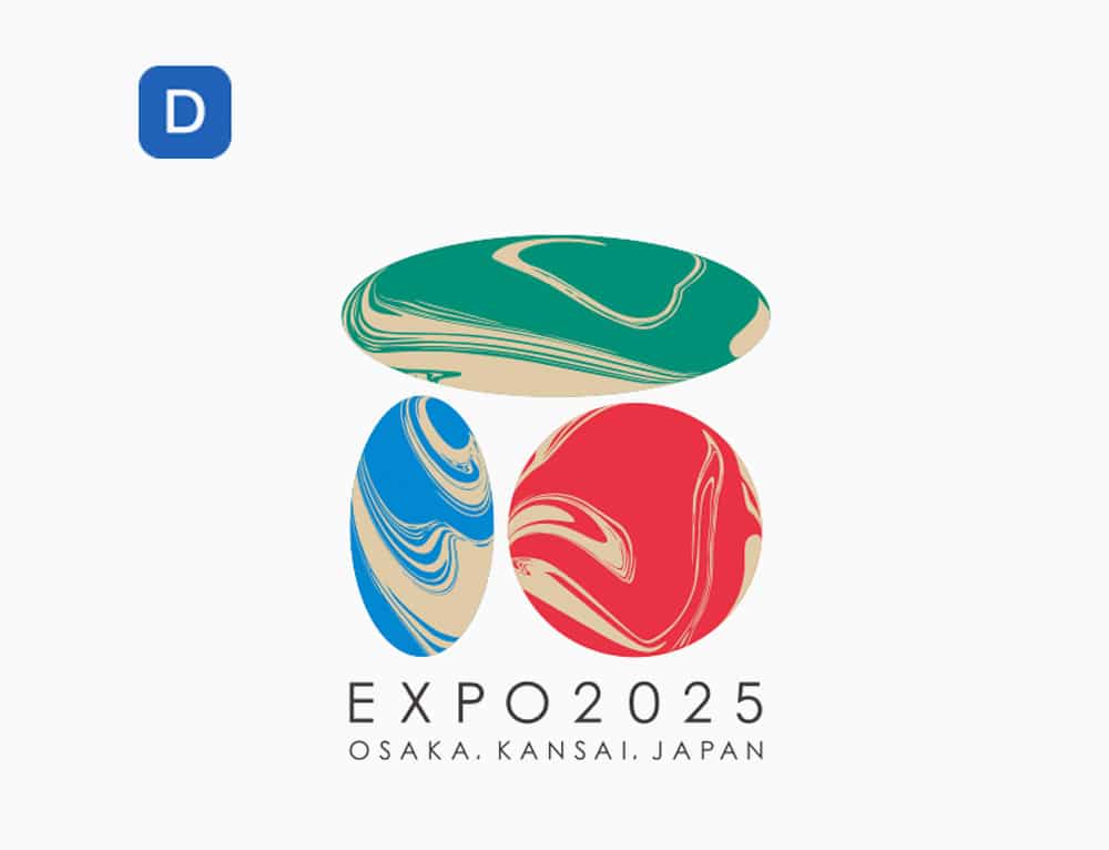 2025年大阪世博會五款LOGO設計方案亮相，民眾可參與最終投票 6