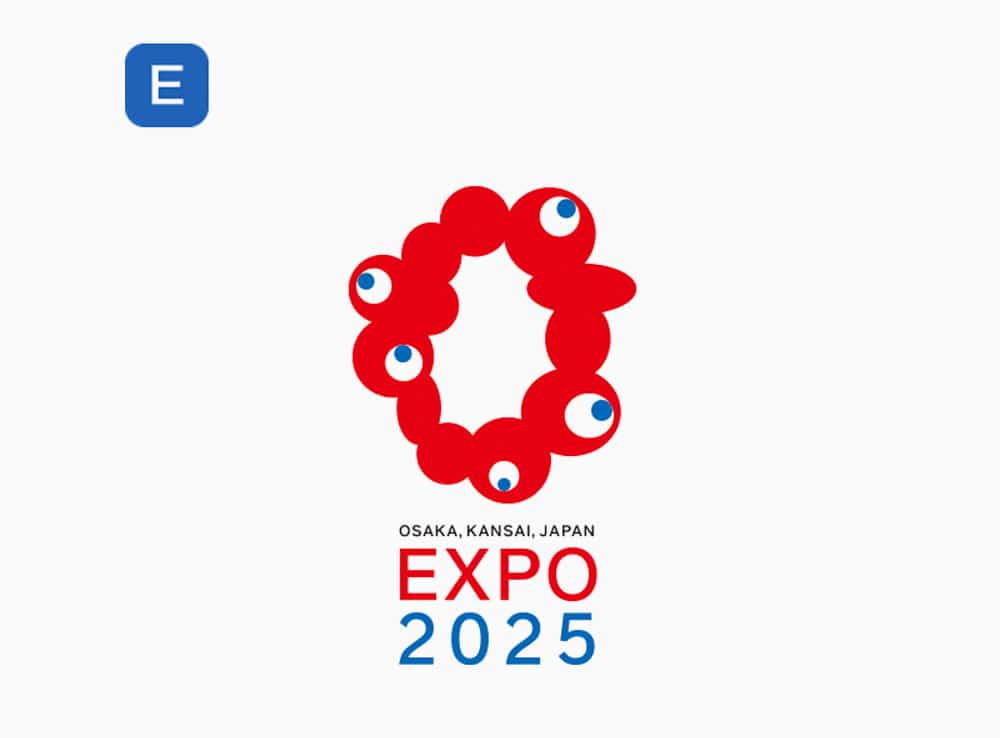 2025年大阪世博會五款LOGO設計方案亮相，民眾可參與最終投票 7