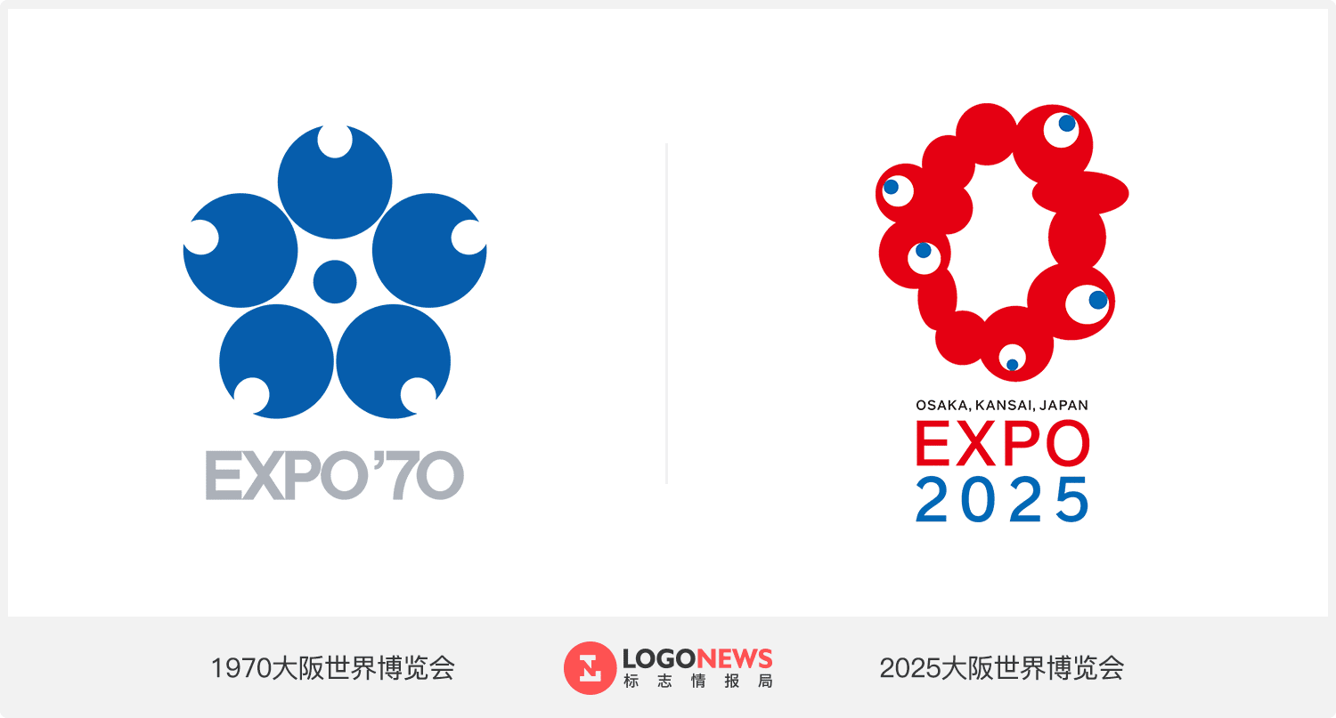 2025年大阪世博會會徽正式發布！ 日本網友：殺了我吧！ 4