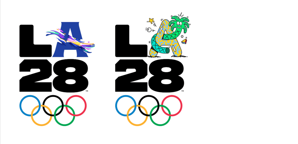 奧運史上首個動態會徽誕生！ 2028年奧運和殘奧會會徽發布附字體下載 10