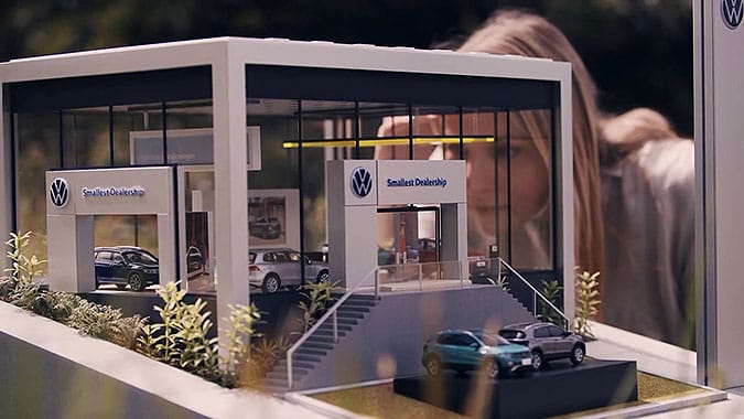 澳洲福斯汽車宣傳活動全球最小經銷店 3