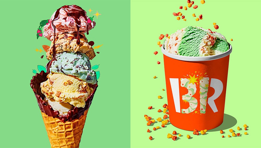 大型連鎖冰淇淋店「31冰淇淋Baskin Robbins」更新LOGO 3